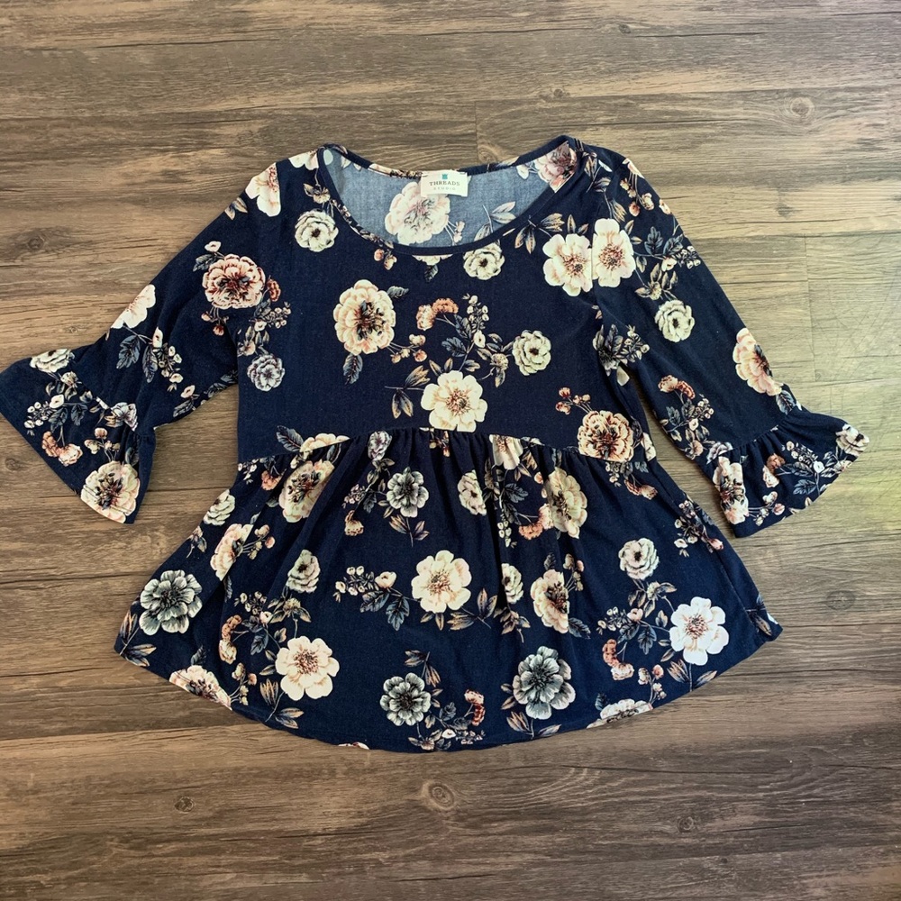 Floral Babydoll Top